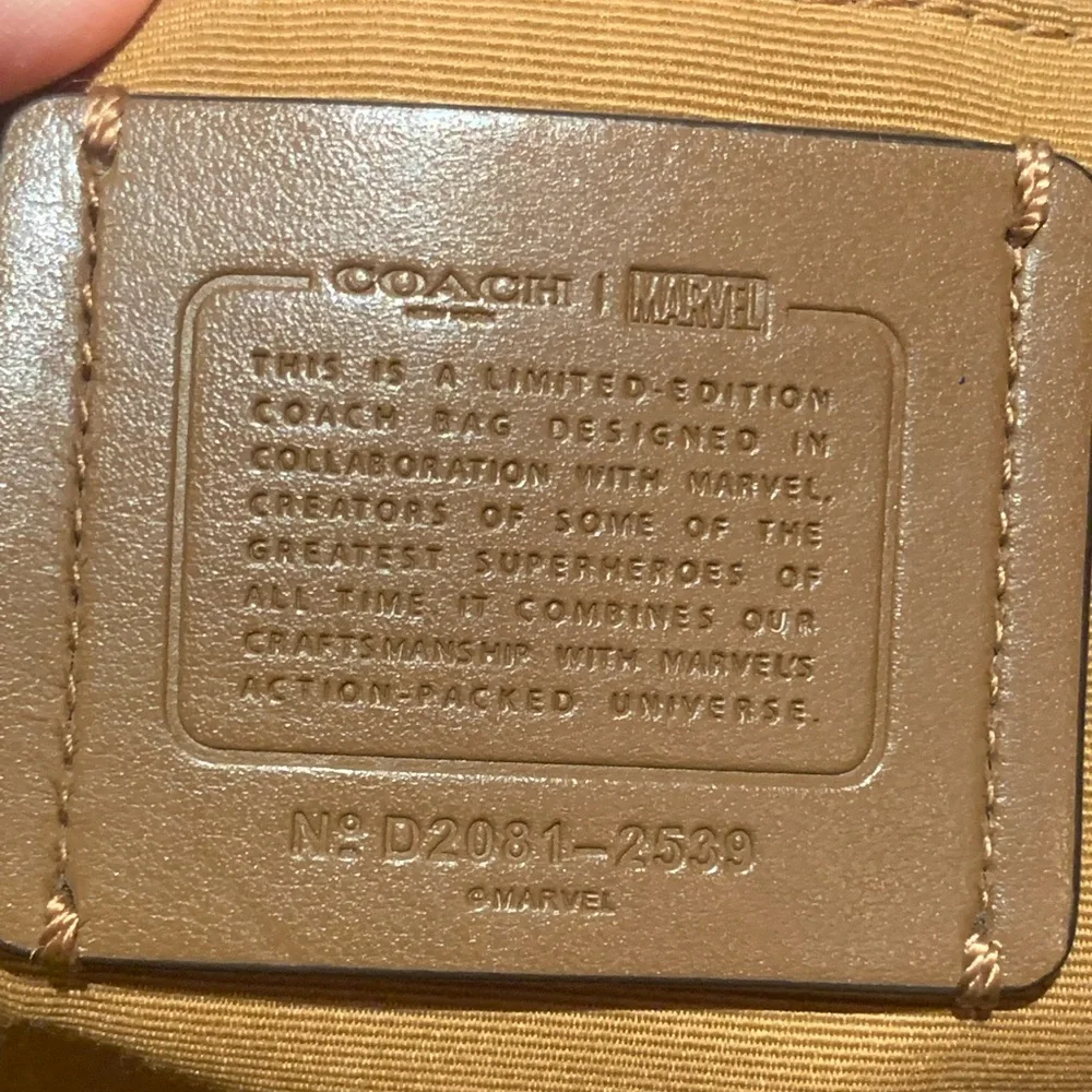 Coach x Marvel Jes Tote in Signature Canvas with Patches - Picture 9 of 16